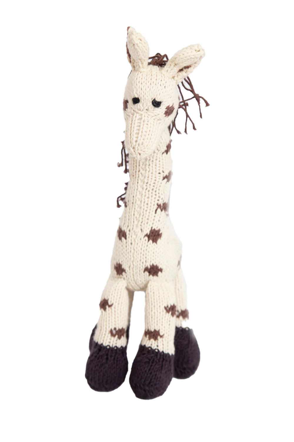 Hand Knit Giraffe