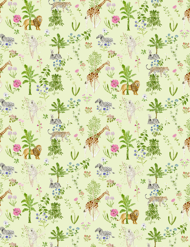 Citrine Safari Wallpaper