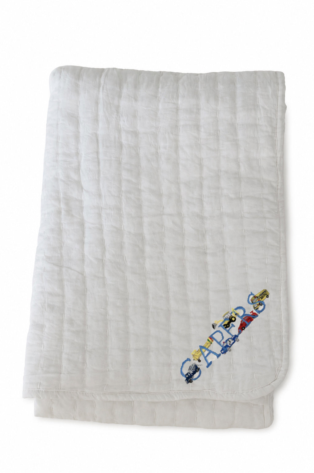 Vehicle Alphabet Baby Blanket