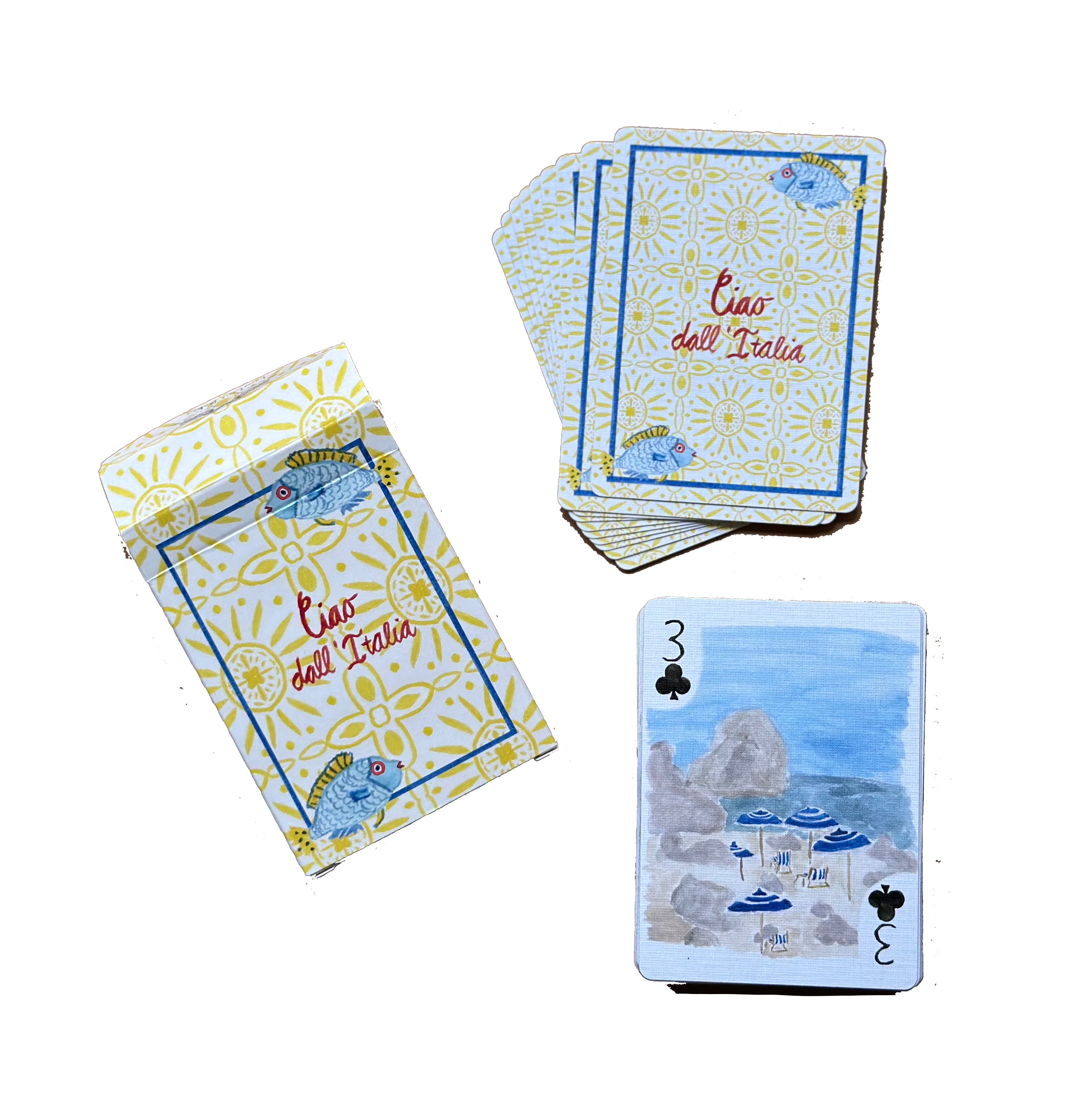 Italian Riviera Playing Cards