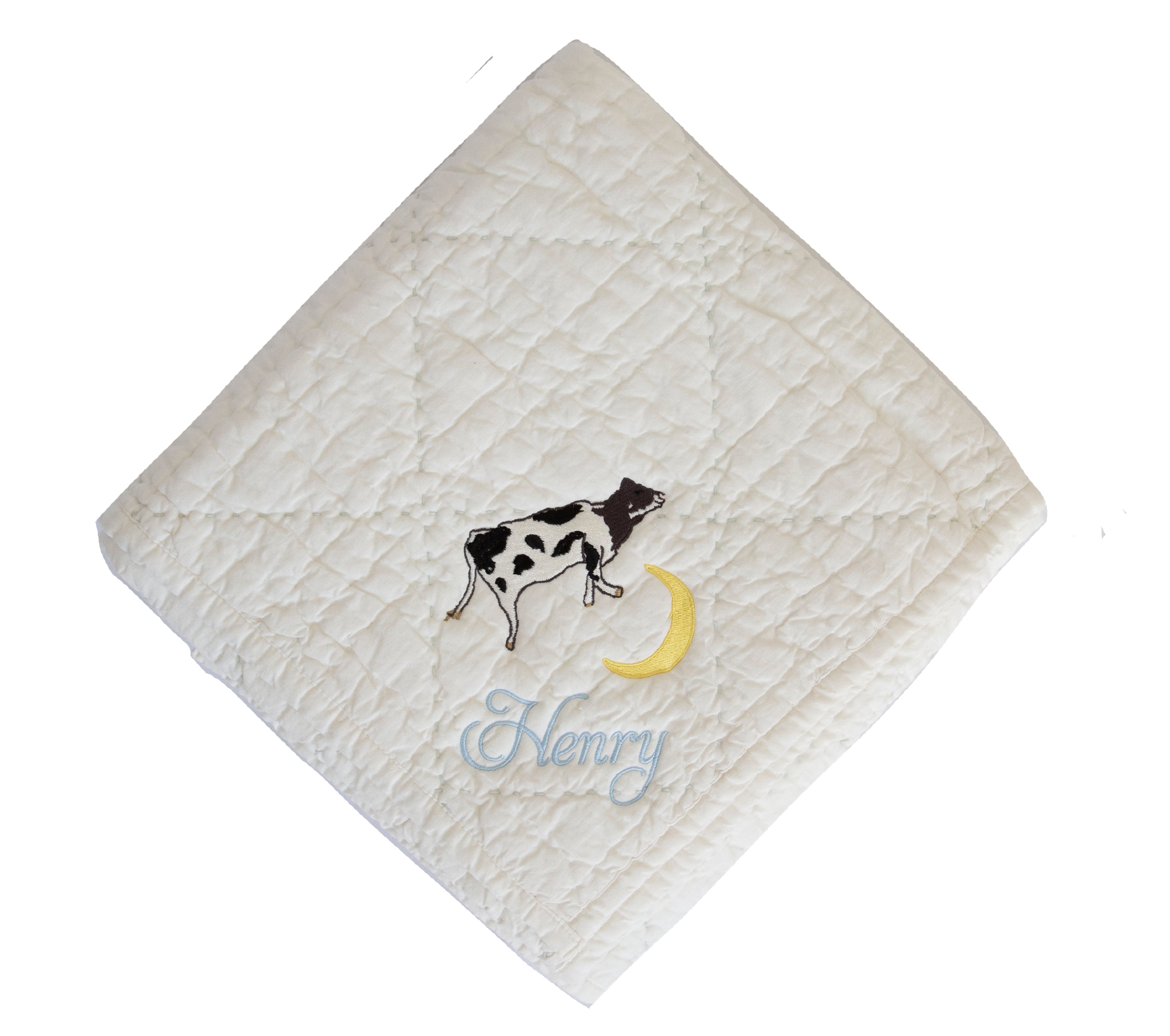 Over the Moon Baby Blanket