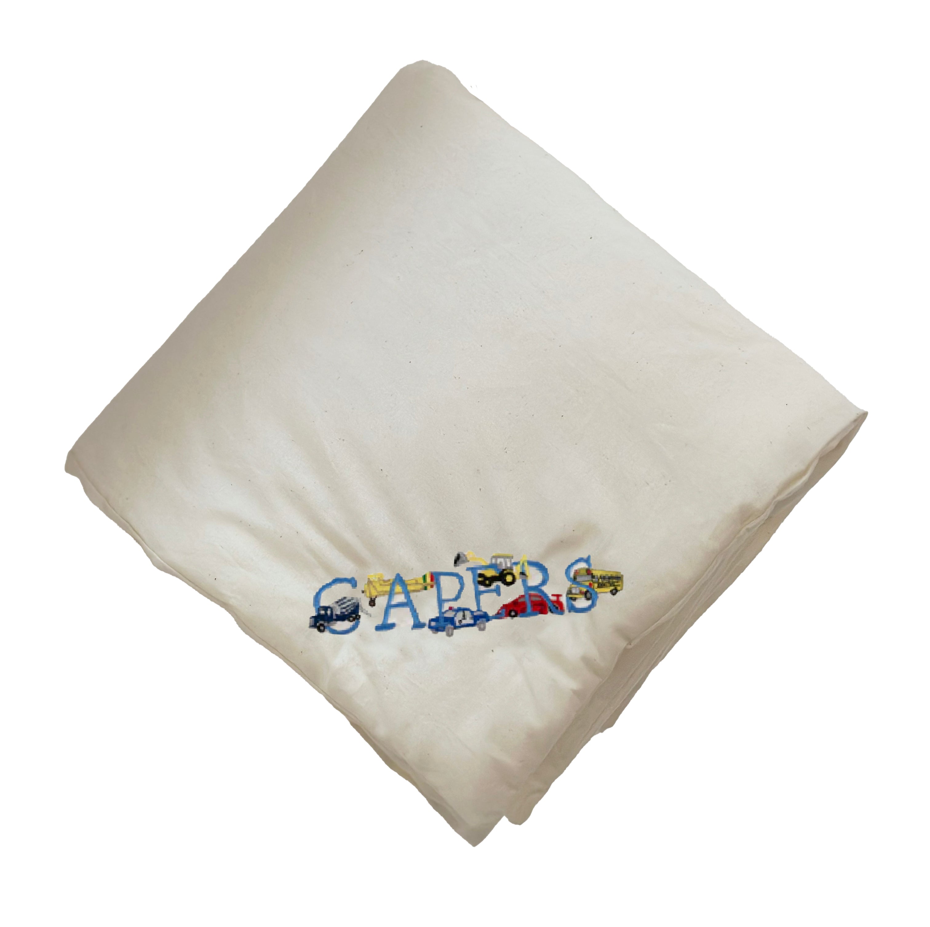 Vehicle Alphabet Baby Blanket