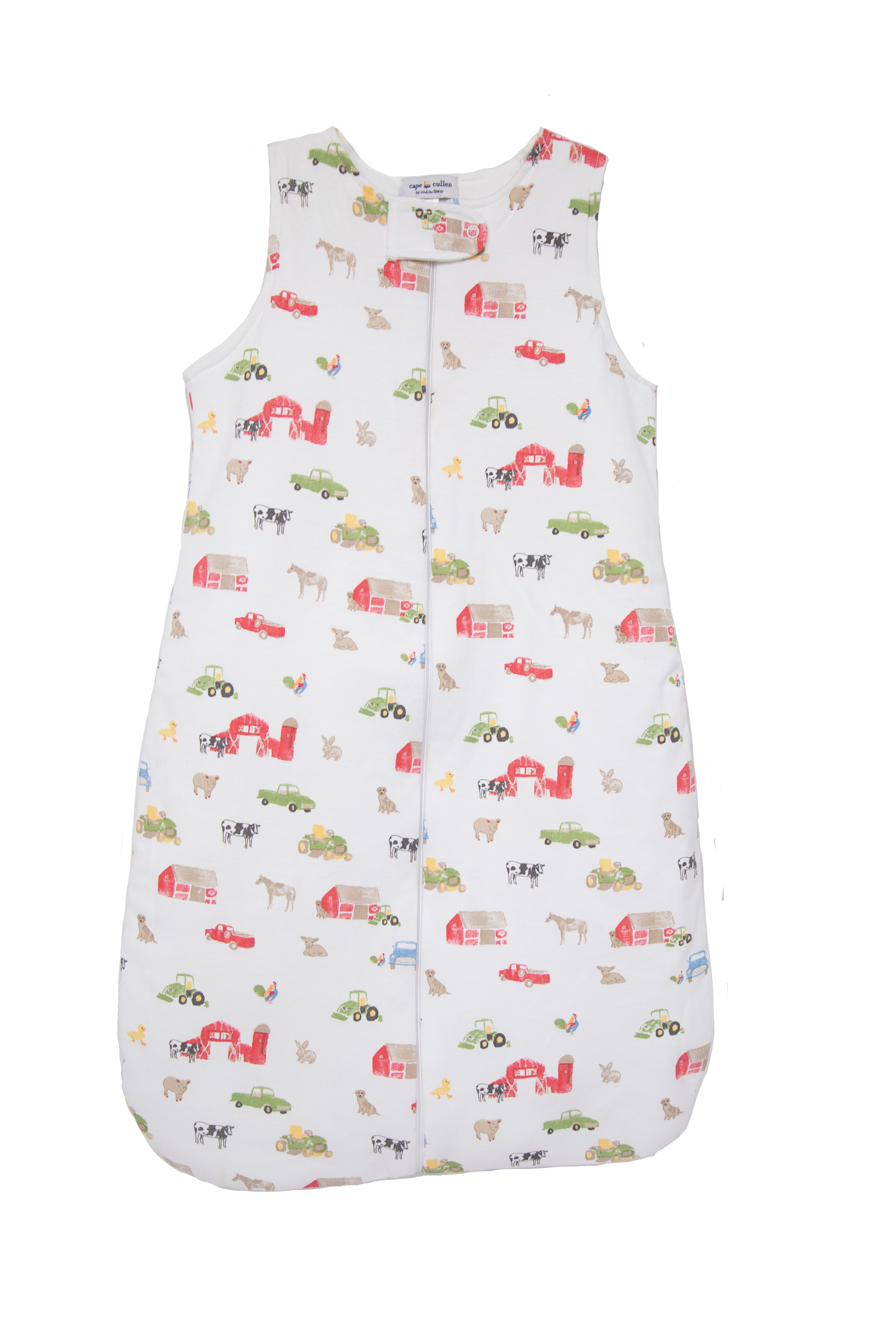 Farm Print Sleep Bag