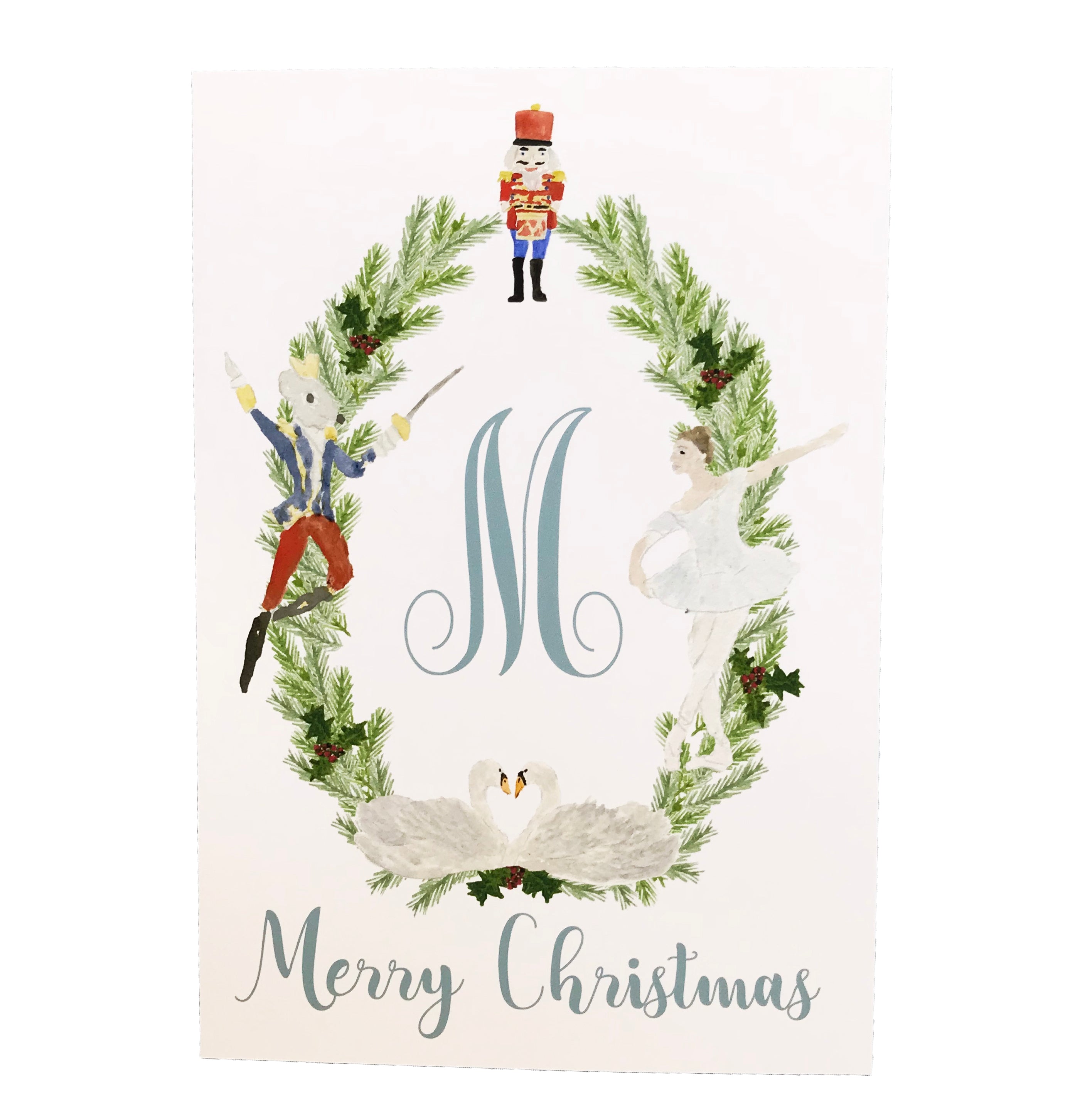 Nutcracker Custom Holiday Cards