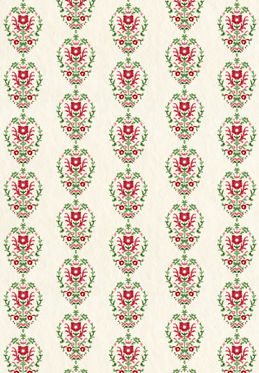 Holiday Rose Gift Wrap (set of 10)