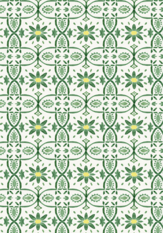 Tile Gift Wrap Collection