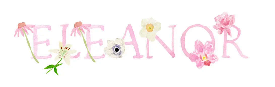 Floral Name Print