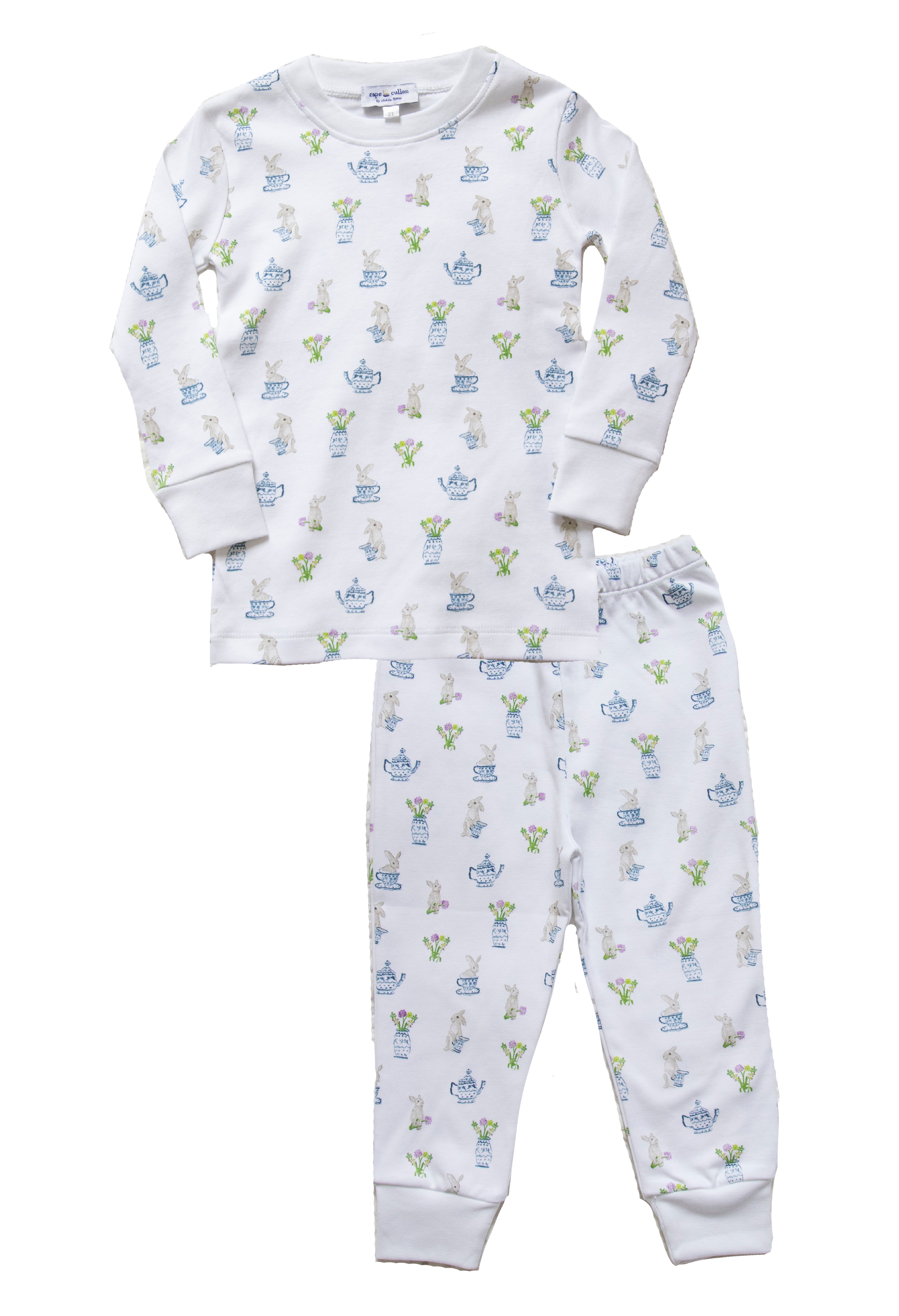 Bunny Tea Party Pajama Set