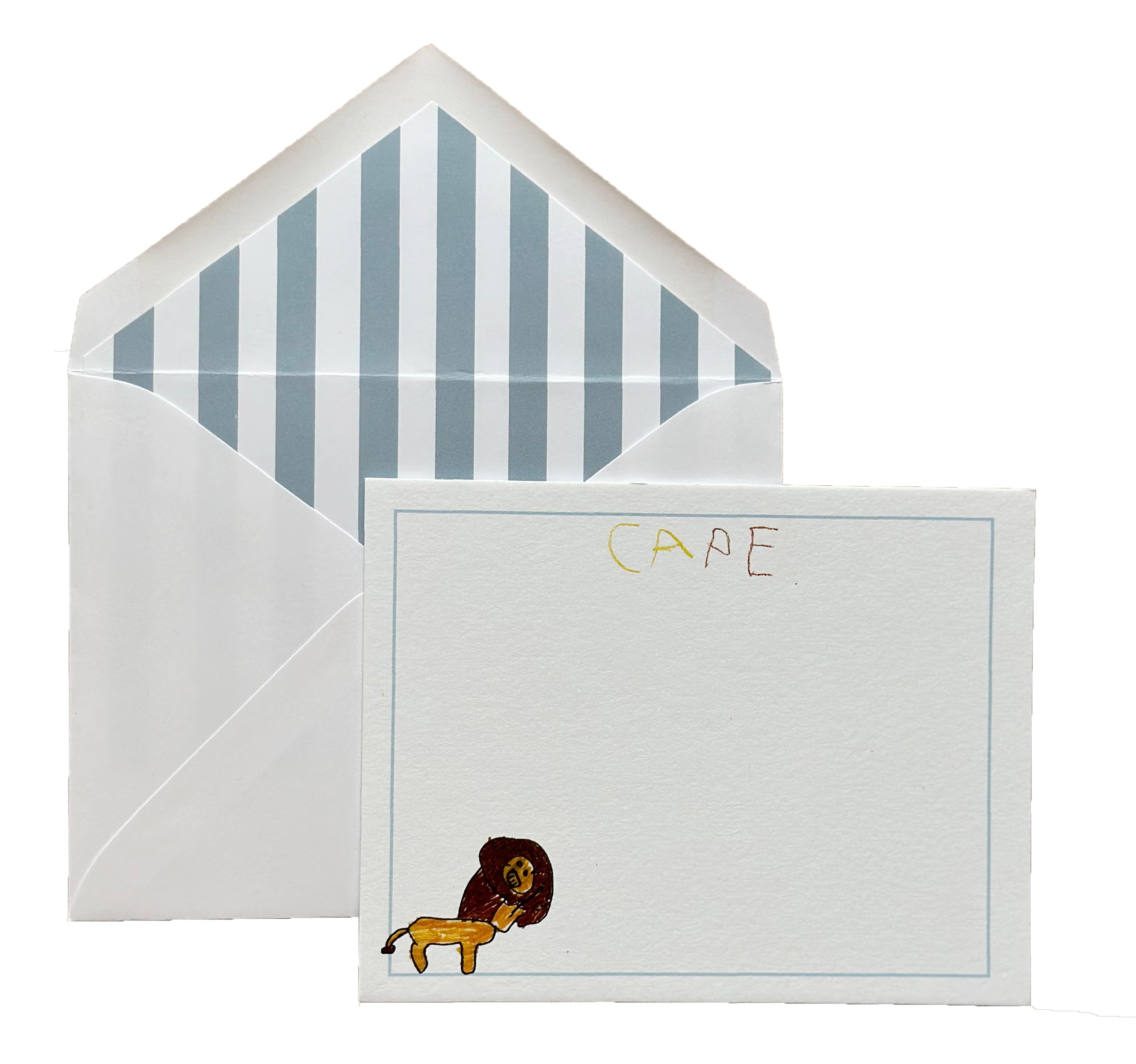 Custom Children's Art Stationery Set