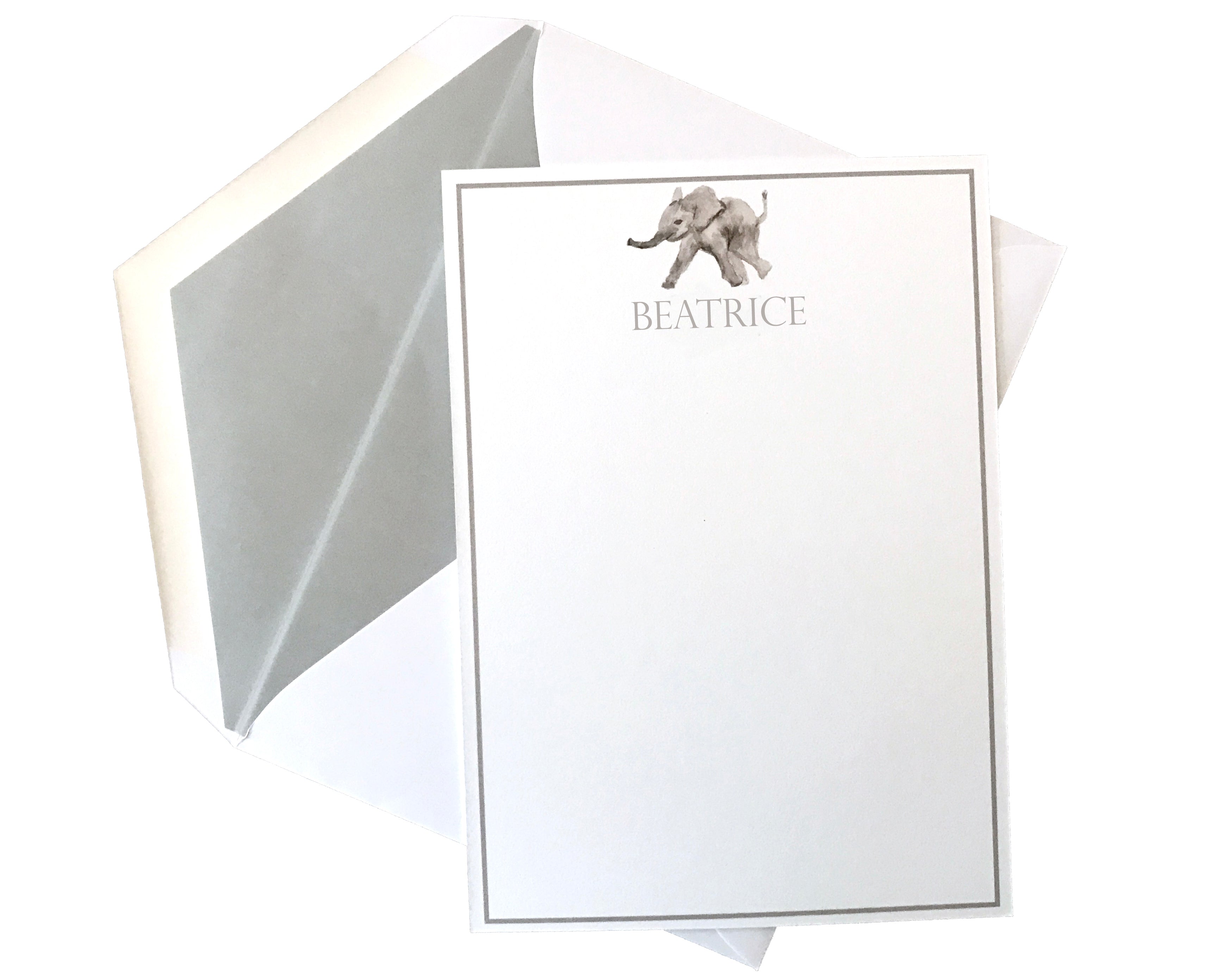 Baby Animal Stationery Set
