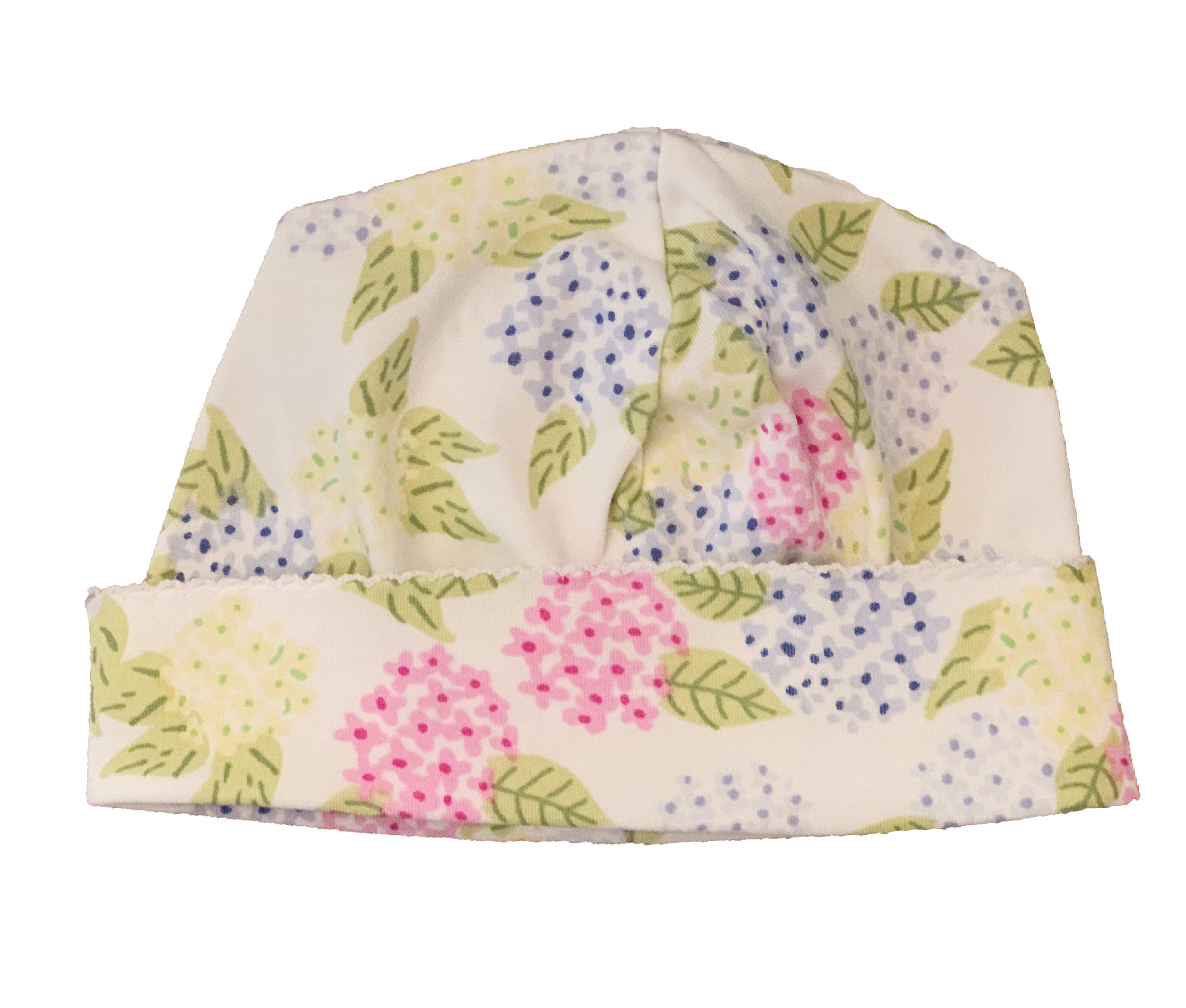 Hydrangea Print Pima Hat