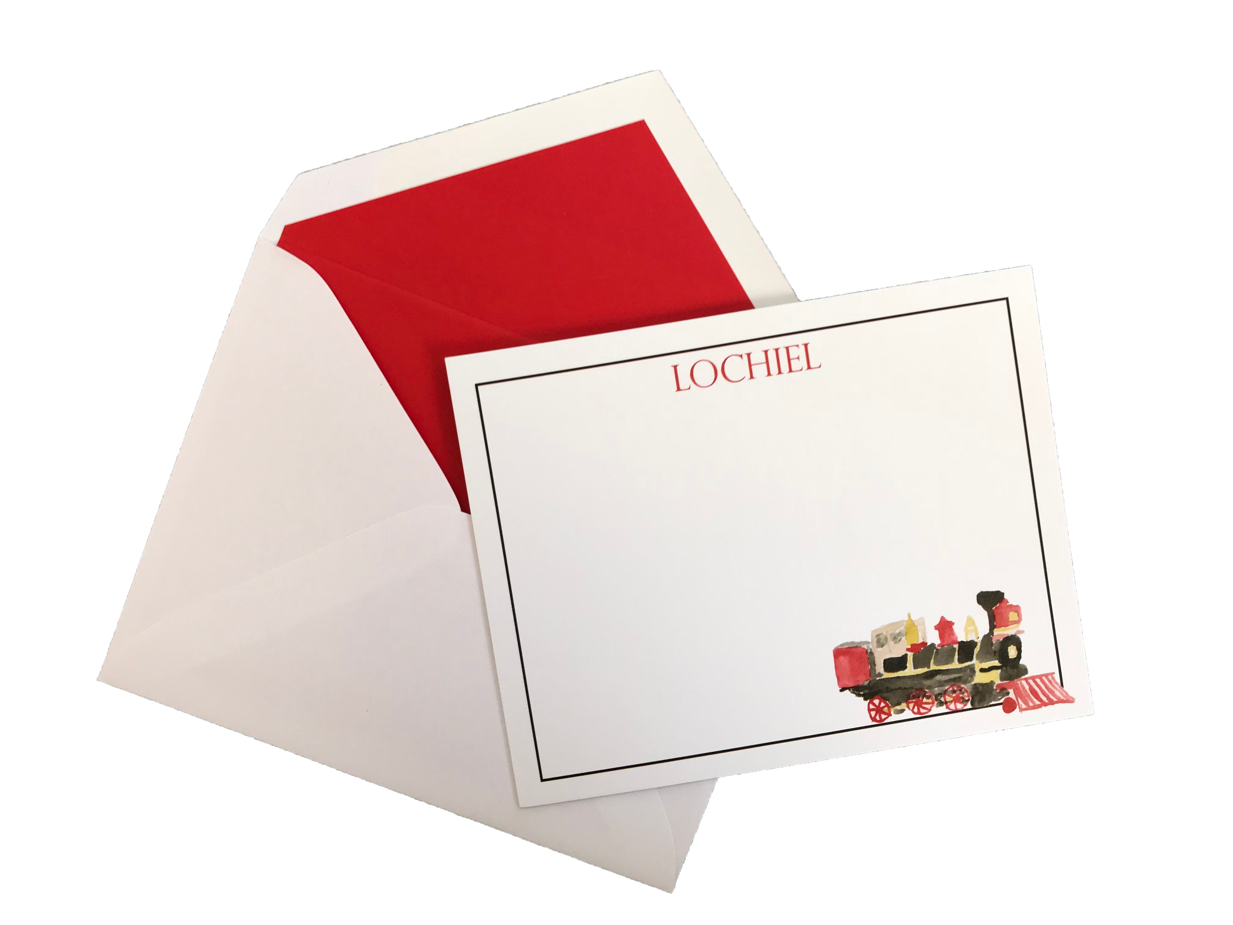 Train Stationery Set