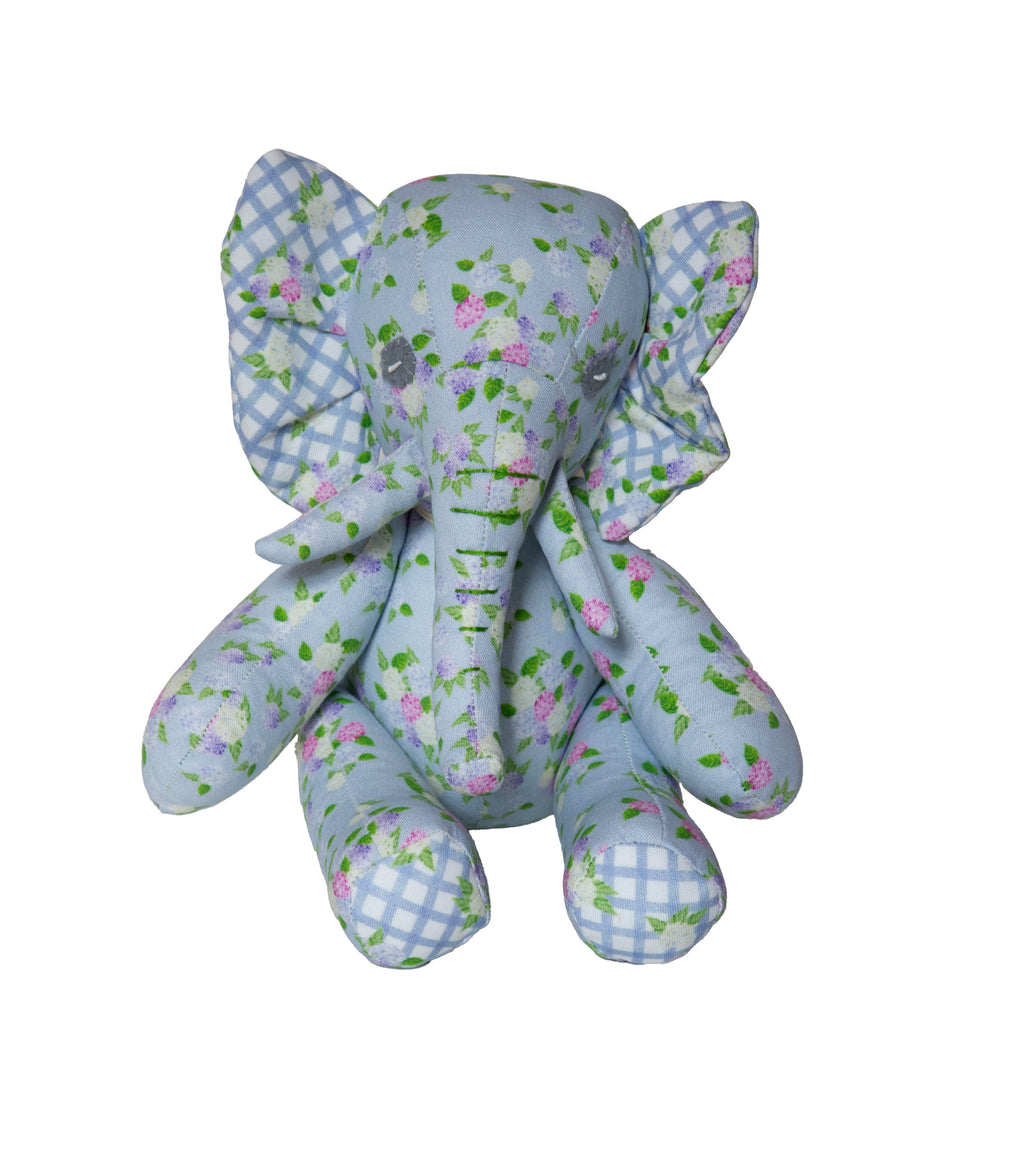 Gigi the Elephant - LouLou Baker loulou baker x Tuckernuck elephant Blue Print Hard To Find Rare Plush Stuffed main image 0