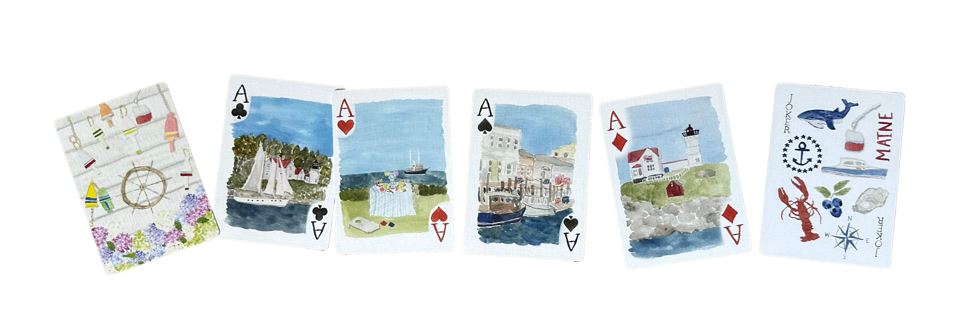Coastal Maine Playing Cards