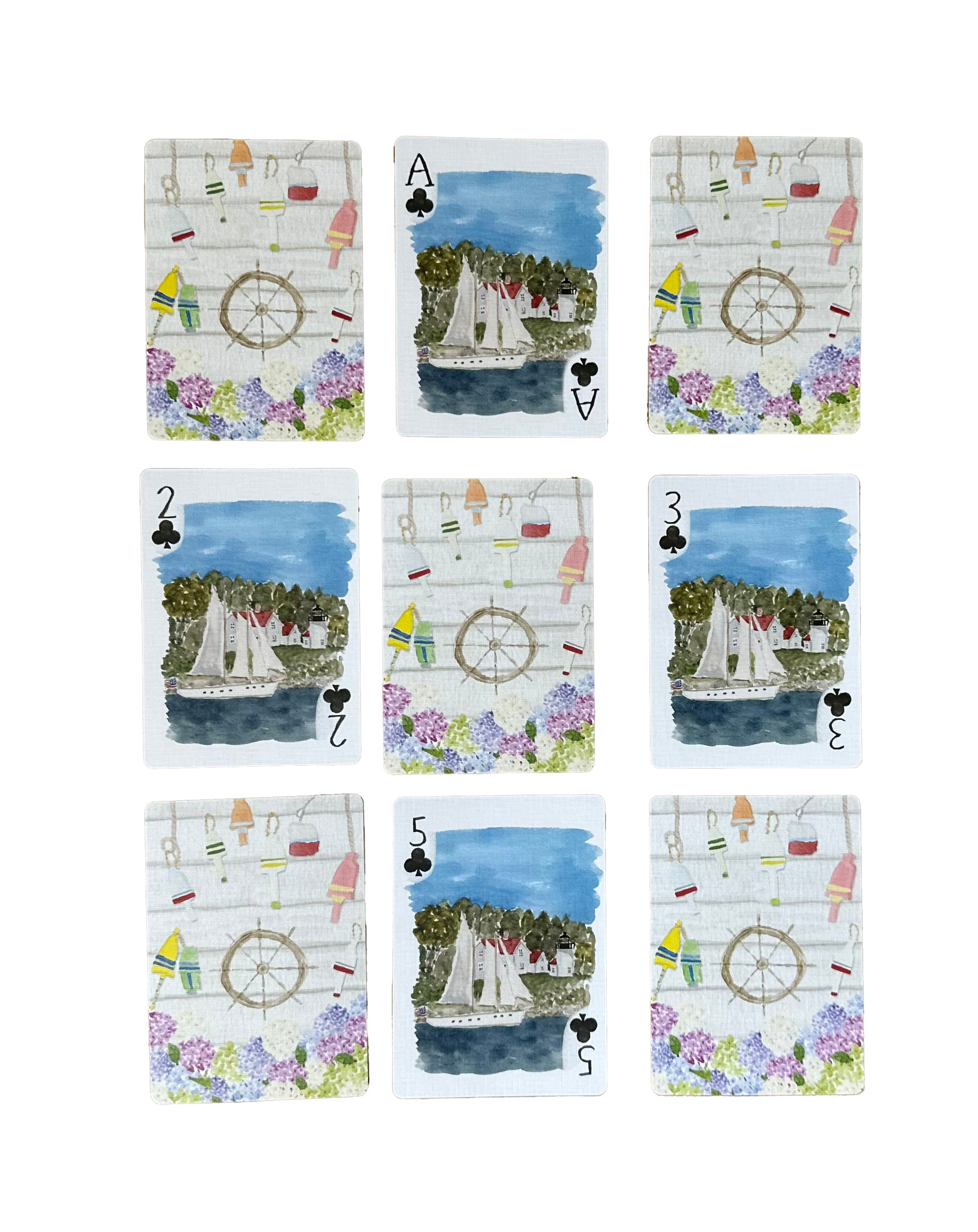Coastal Maine Playing Cards