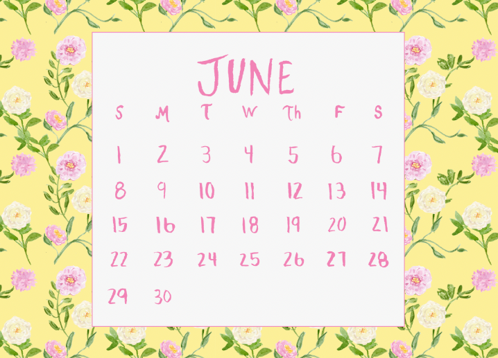 2025 Floral Calendar