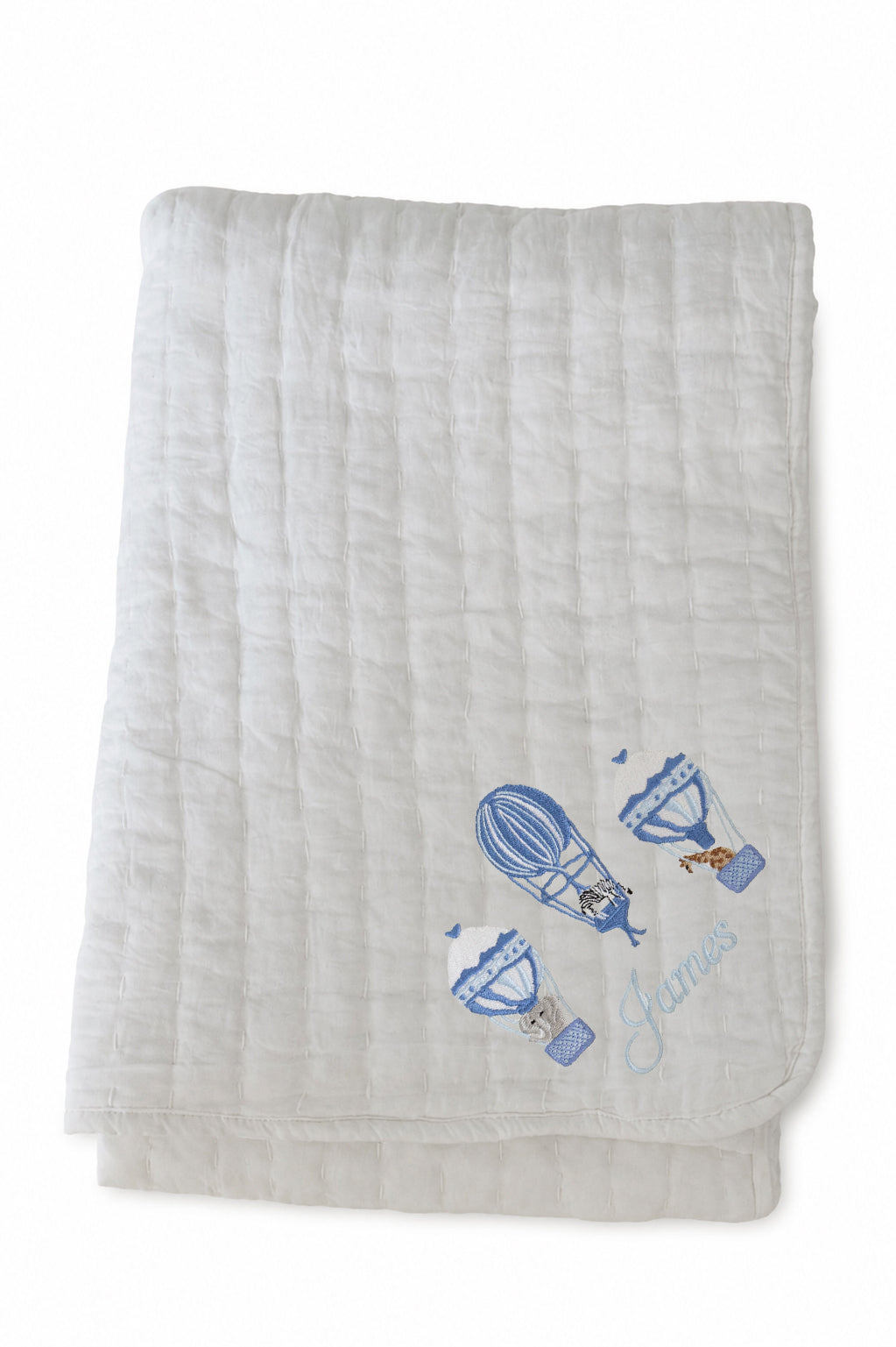 Hot Air Balloon Baby Blanket