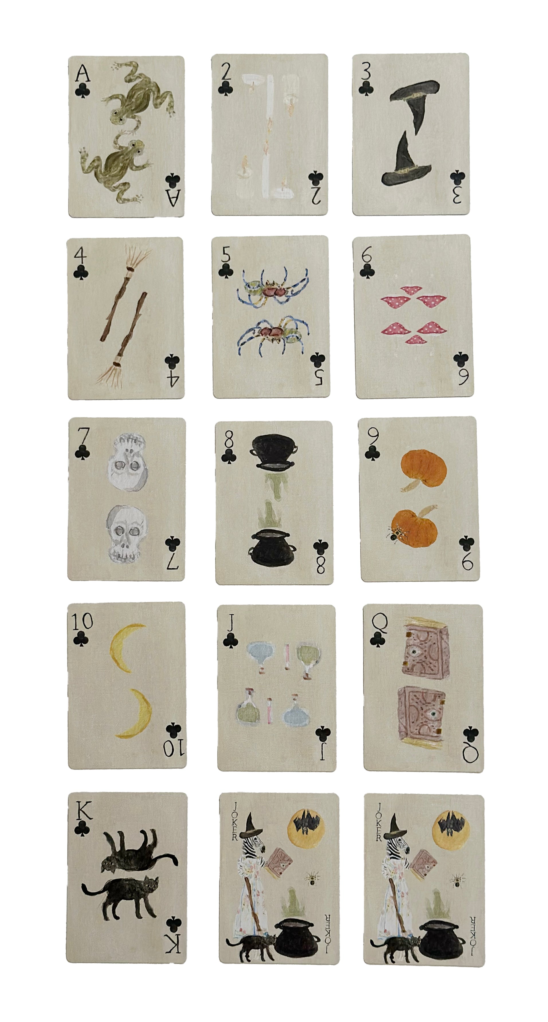 Halloween Playing Cards