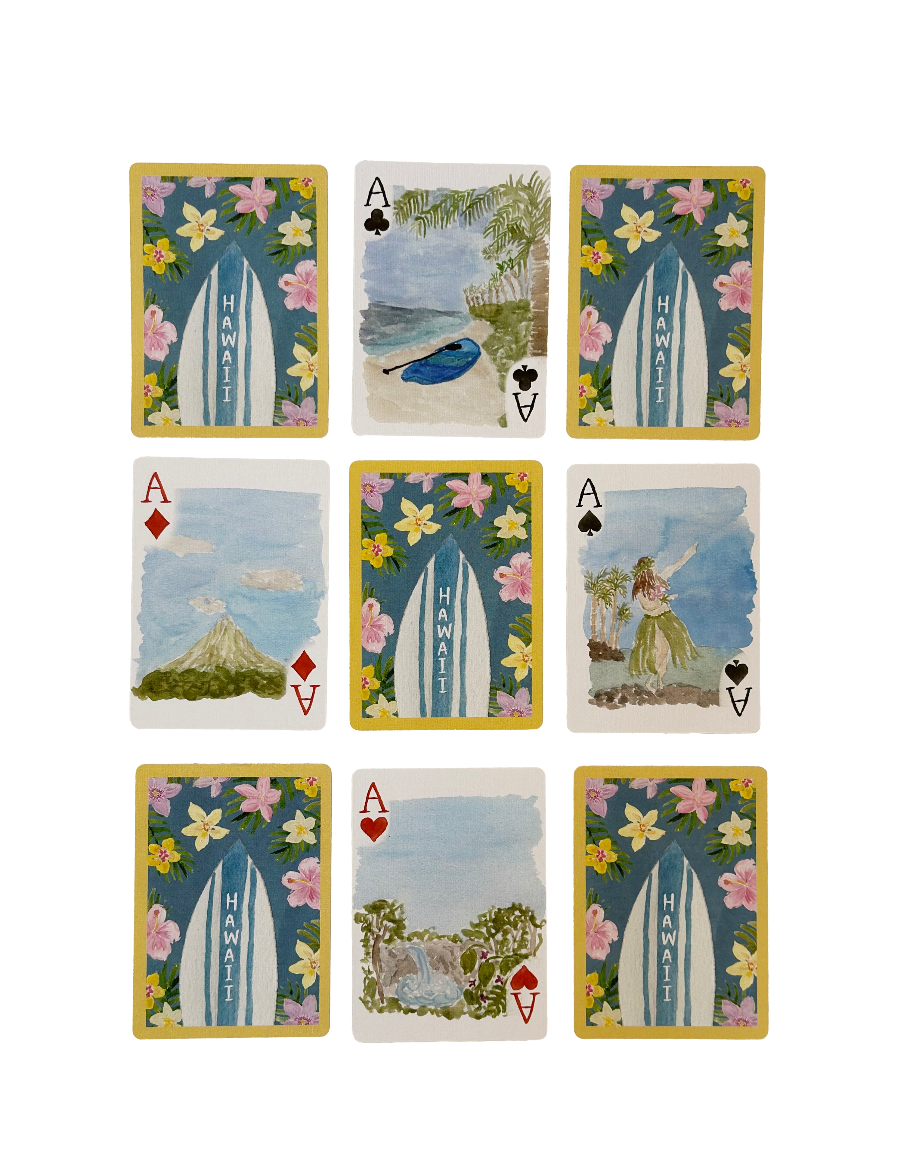 Hawaii Playing Cards