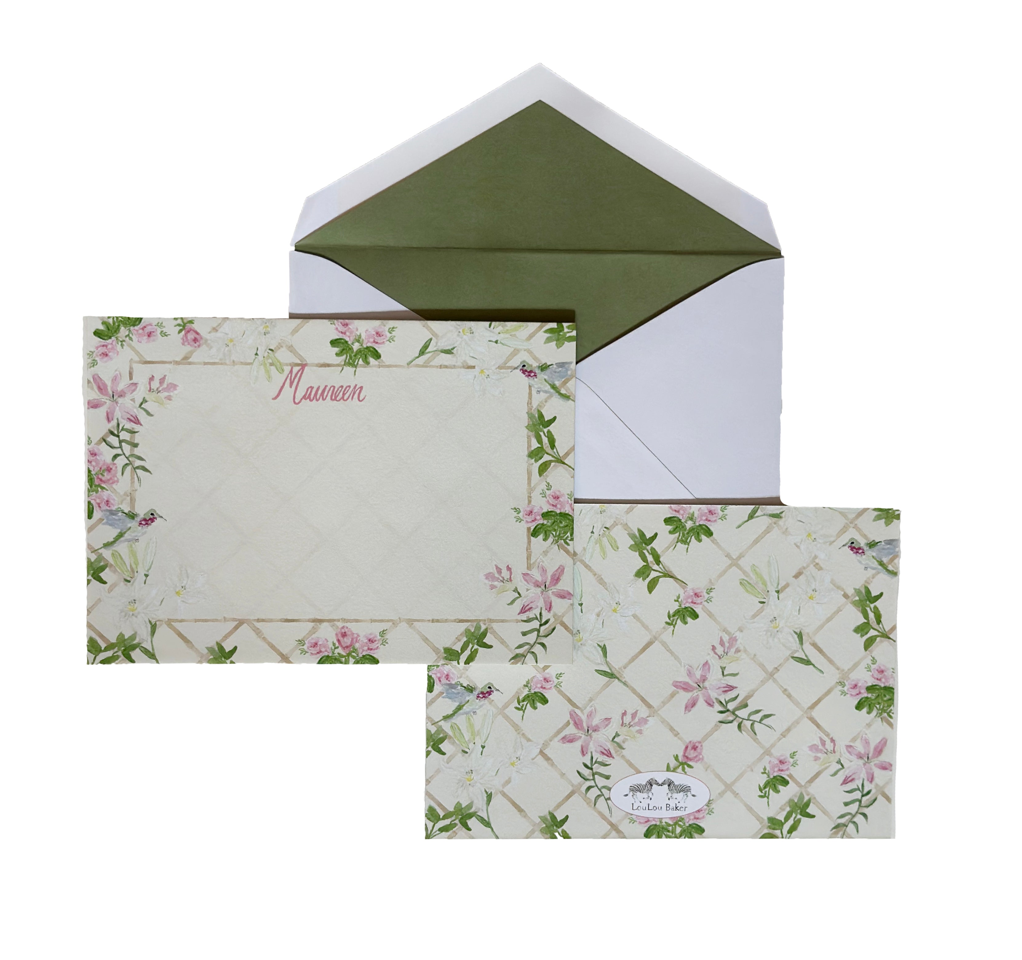 Hummingbird Stationery