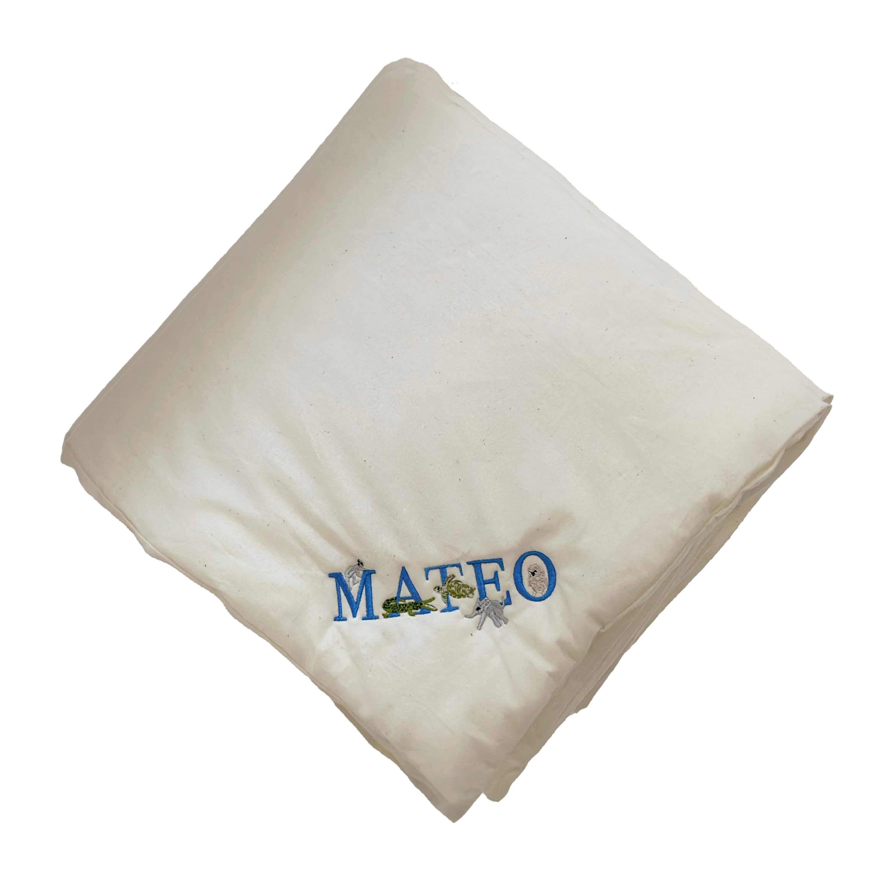 Animal Letter Baby Blanket