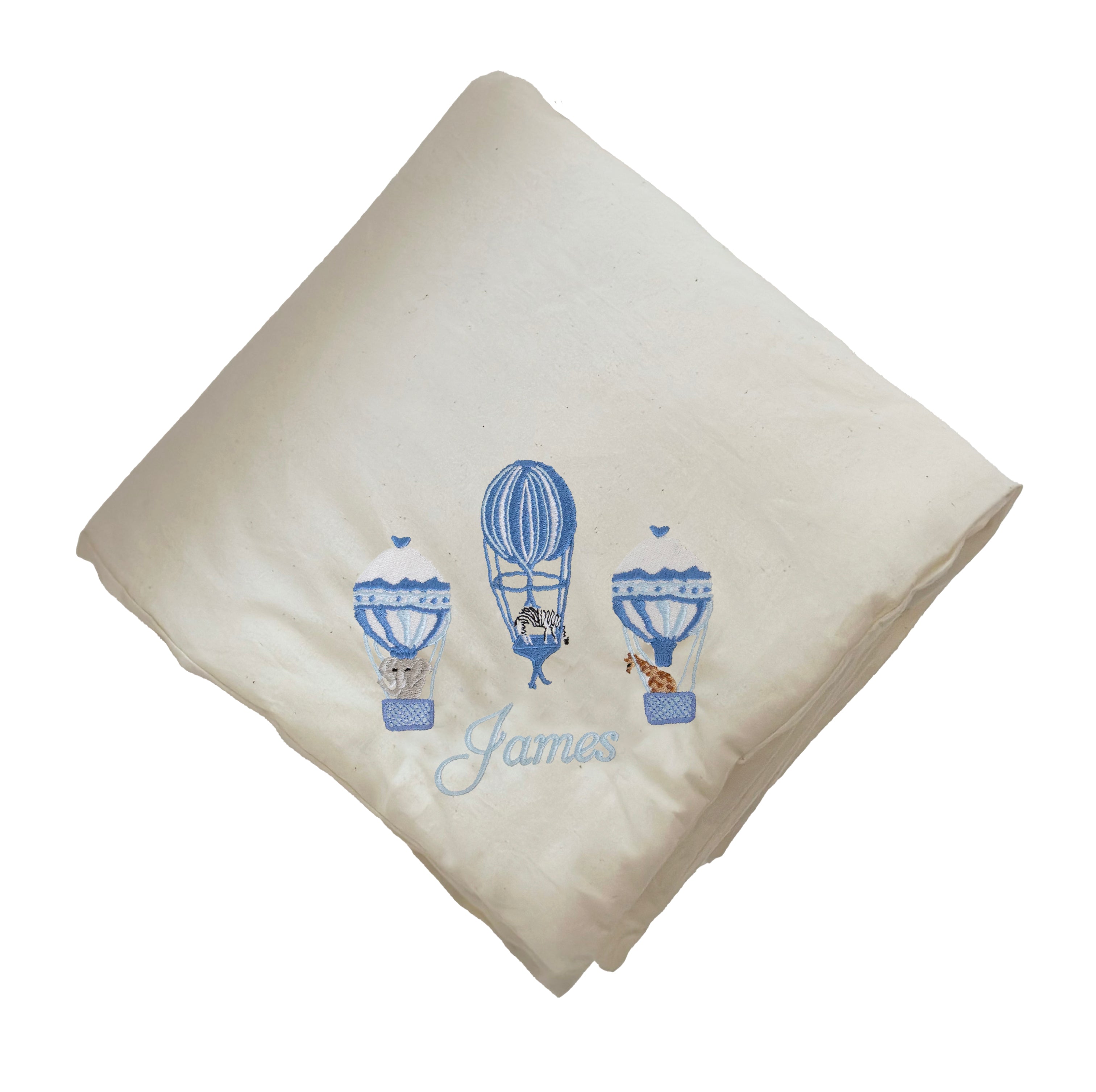 Hot Air Balloon Baby Blanket