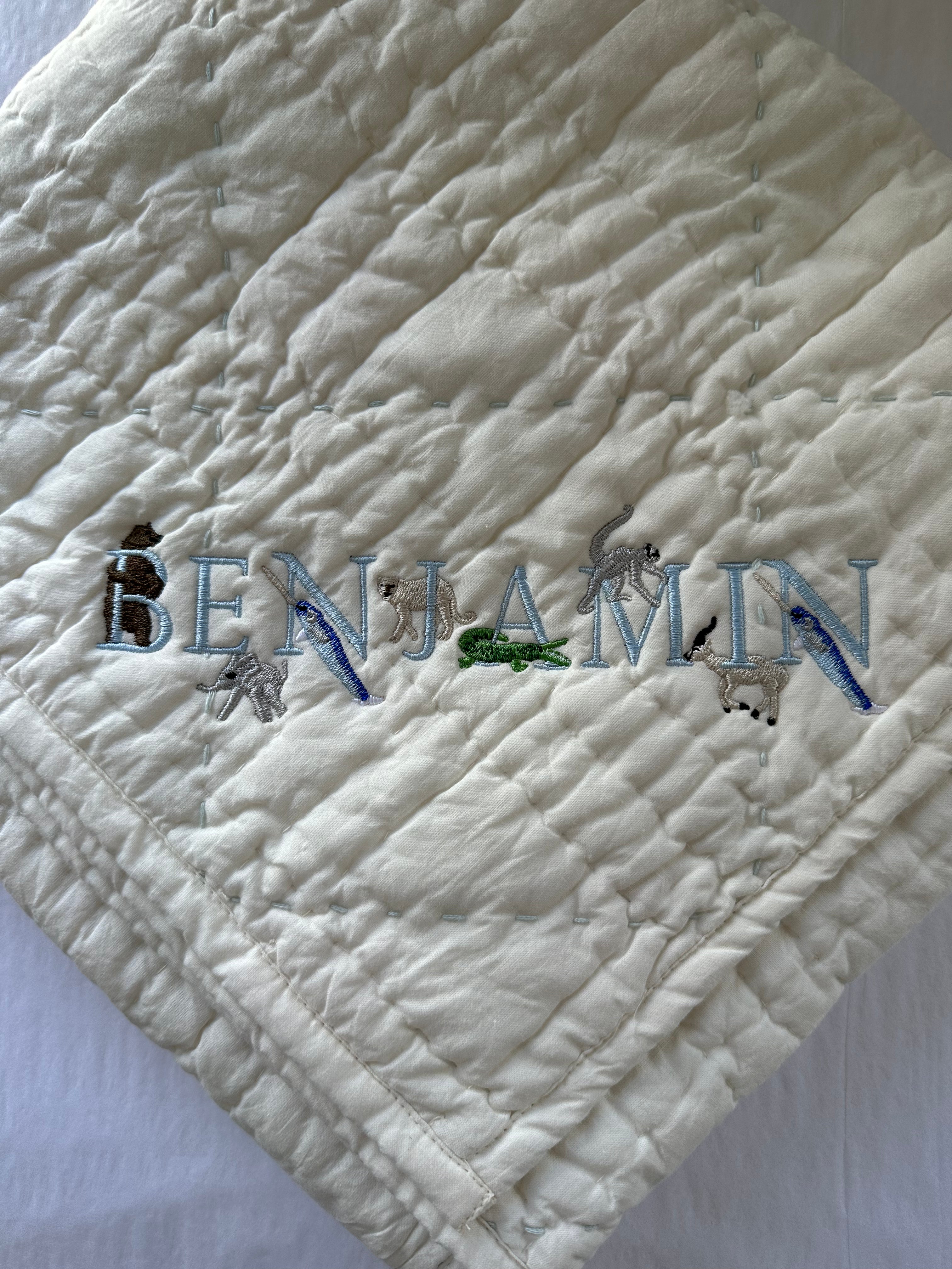 Benjamin Baby Blanket