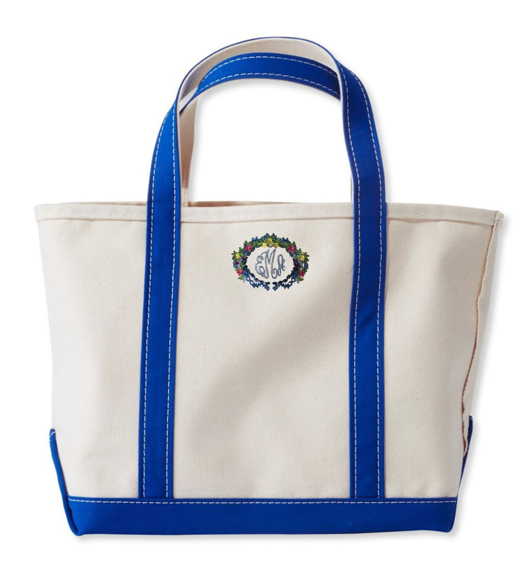 Ll bean tote discount monogram