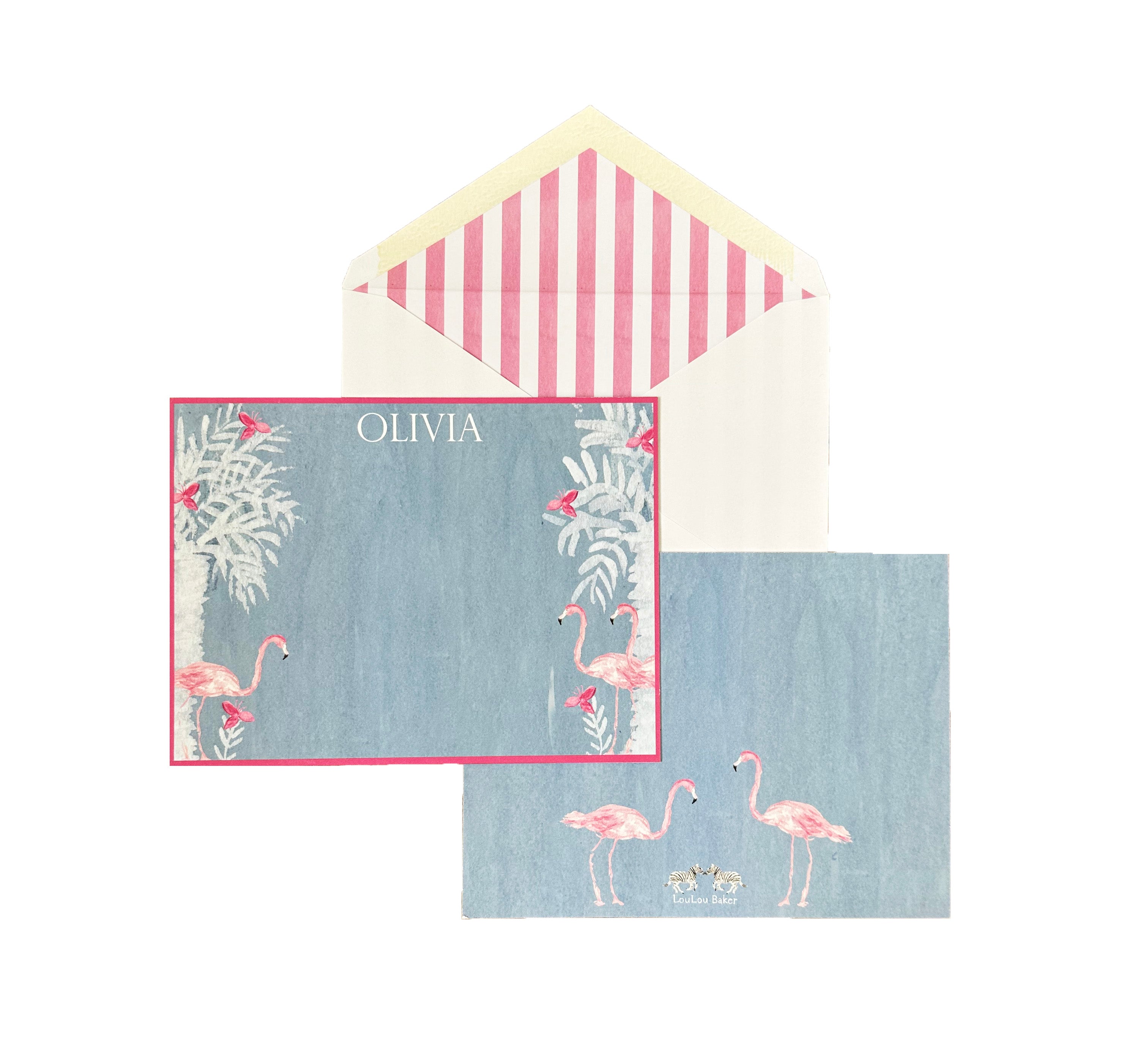 Flamingo Stationery Set