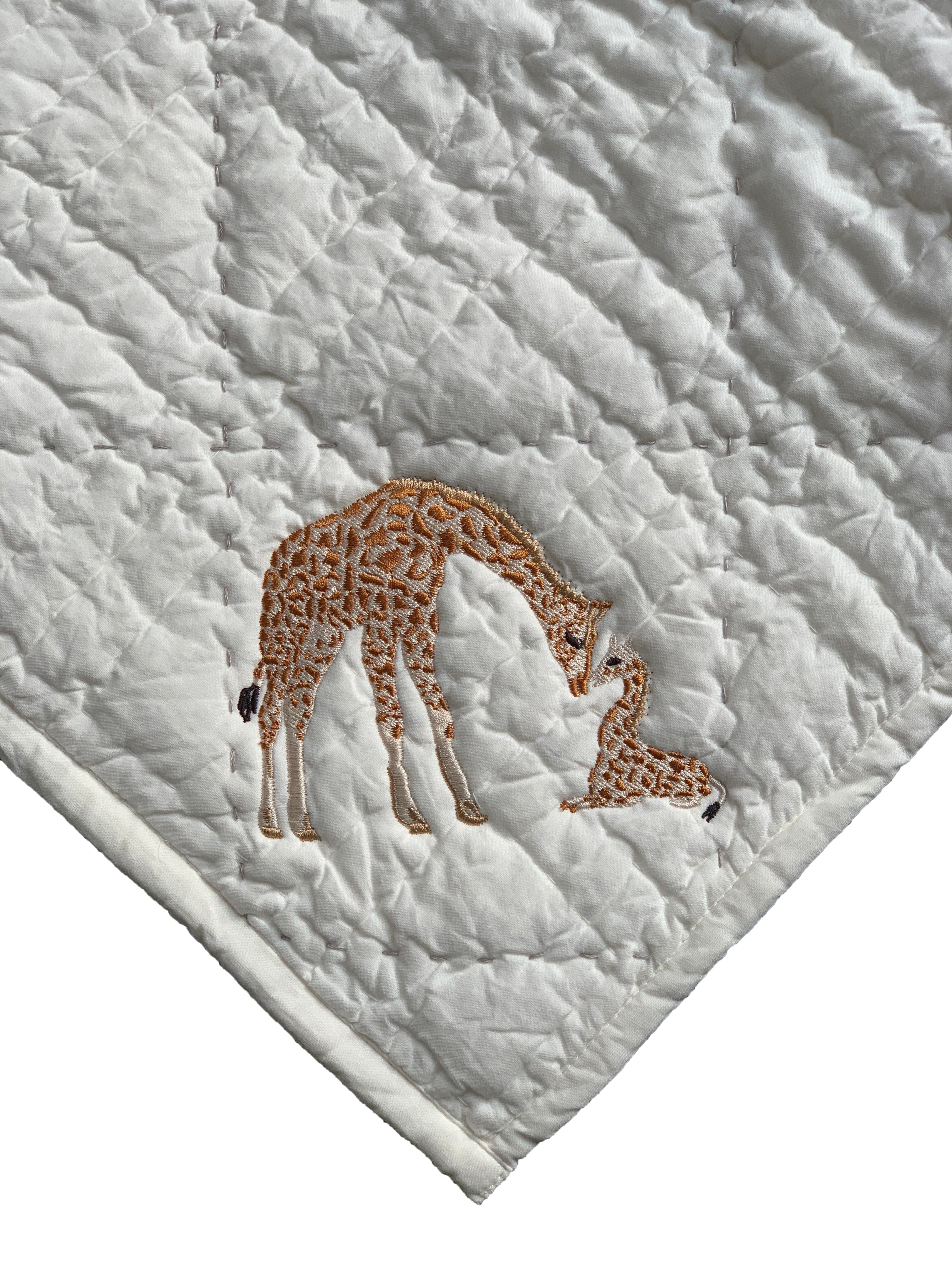 Giraffe Baby Blanket