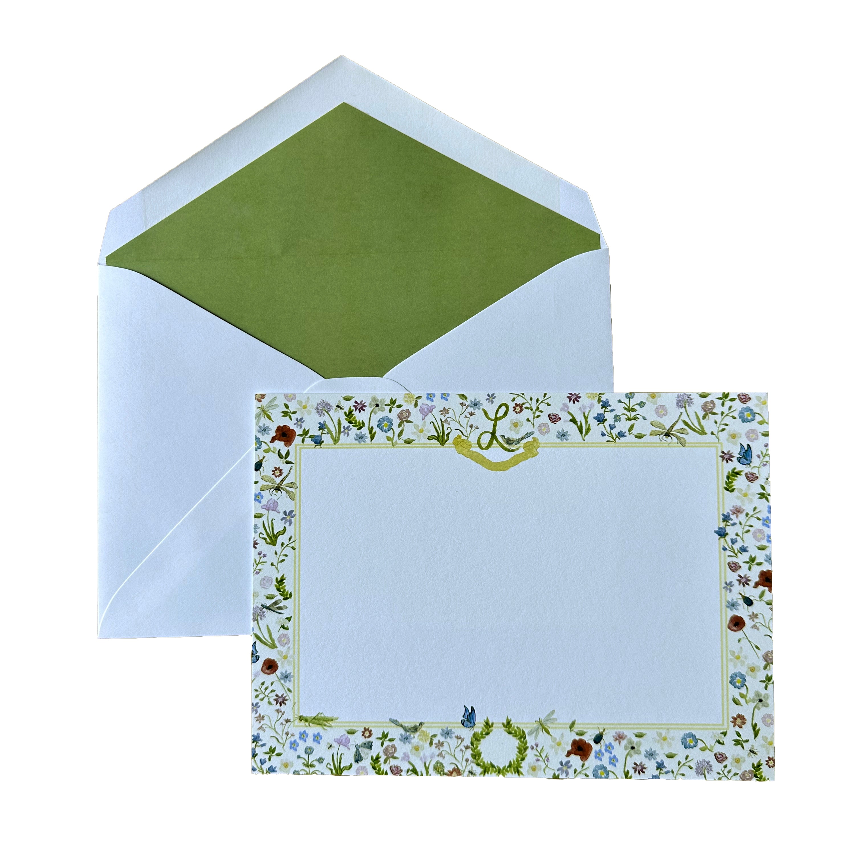 Royal Garden Stationery Set