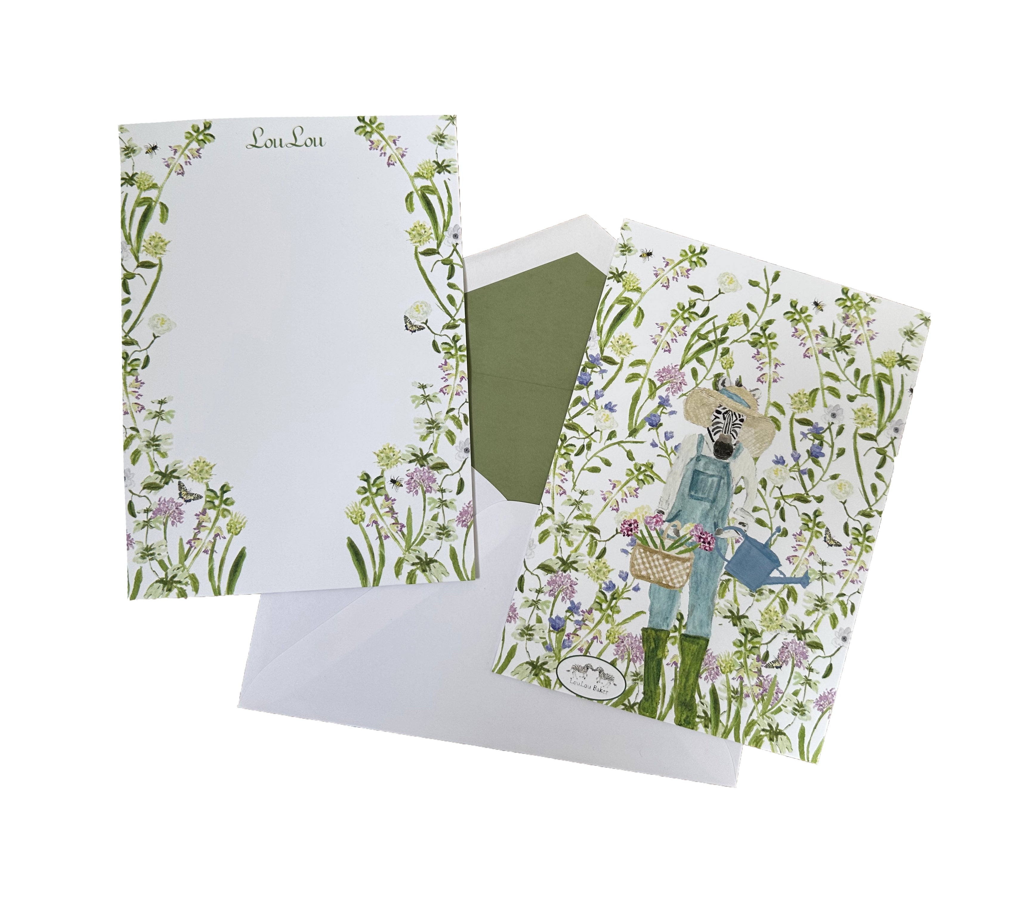 Secret Garden Stationery Set