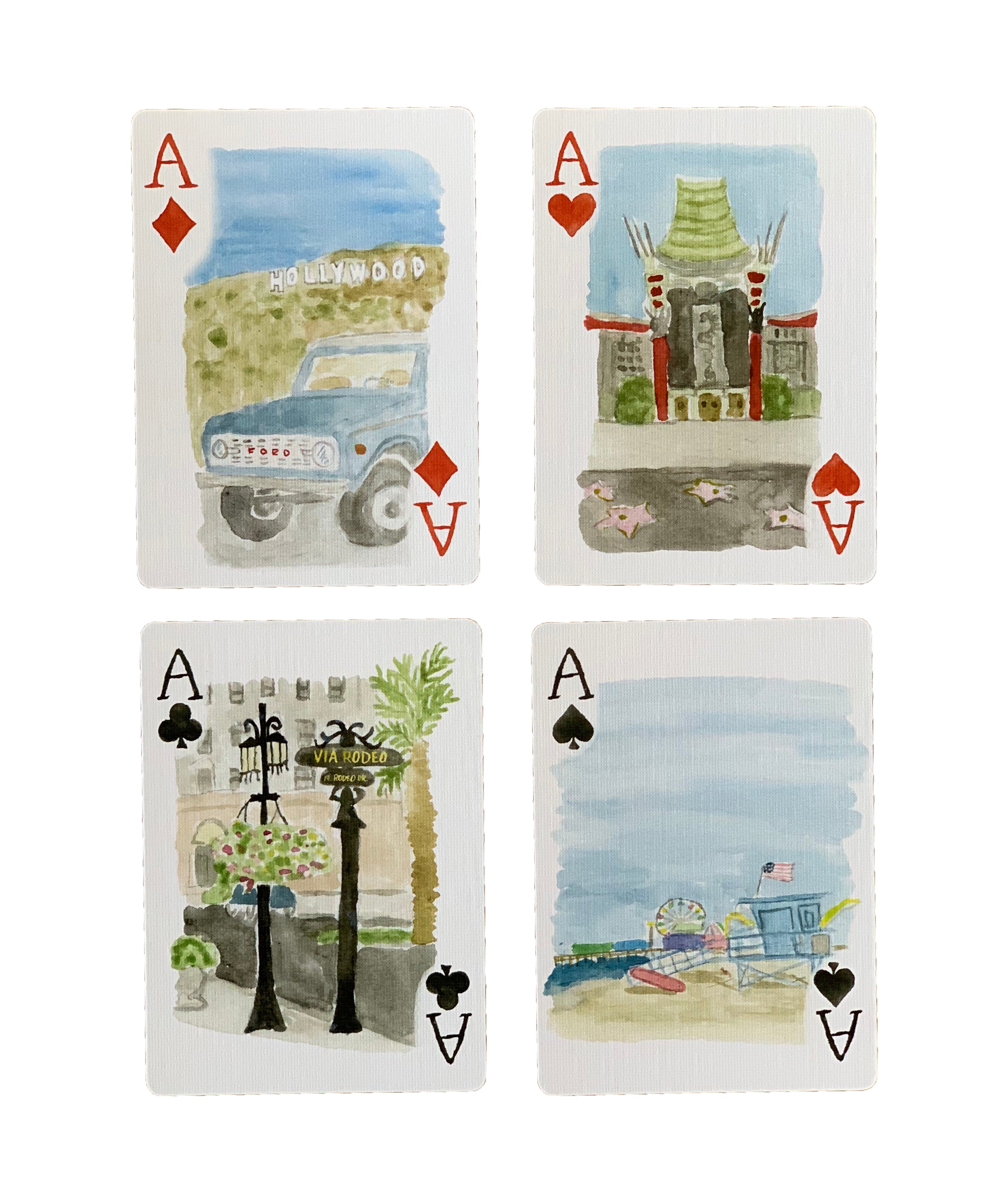 Los Angeles Playing Cards